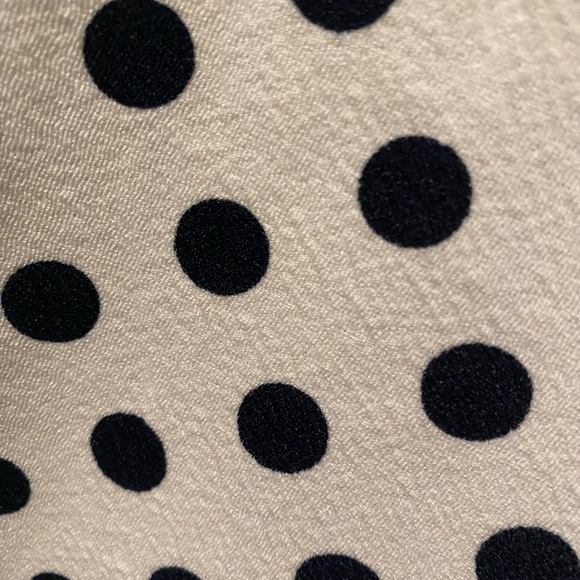 Green Envelope Polka Dot Blouse - Picture 5 of 5